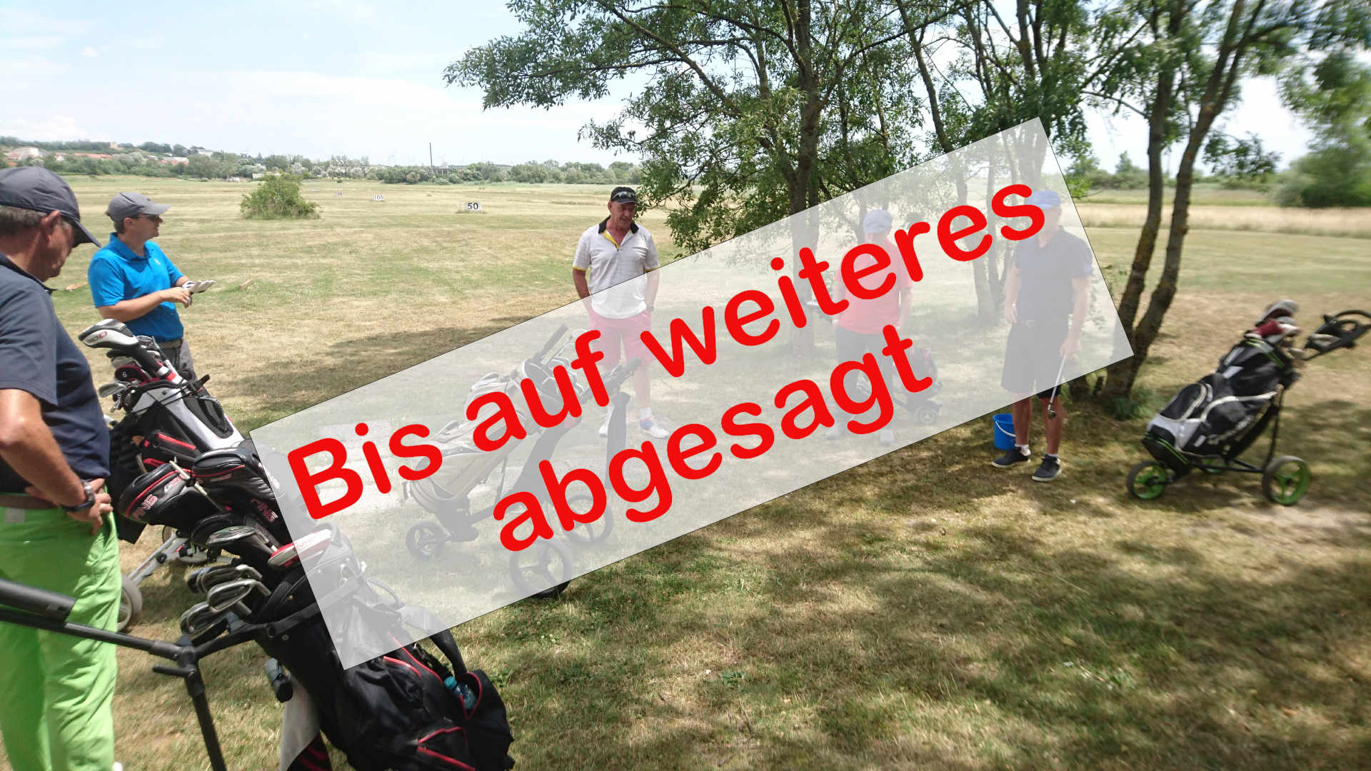 bis auf weiteres abgesagt